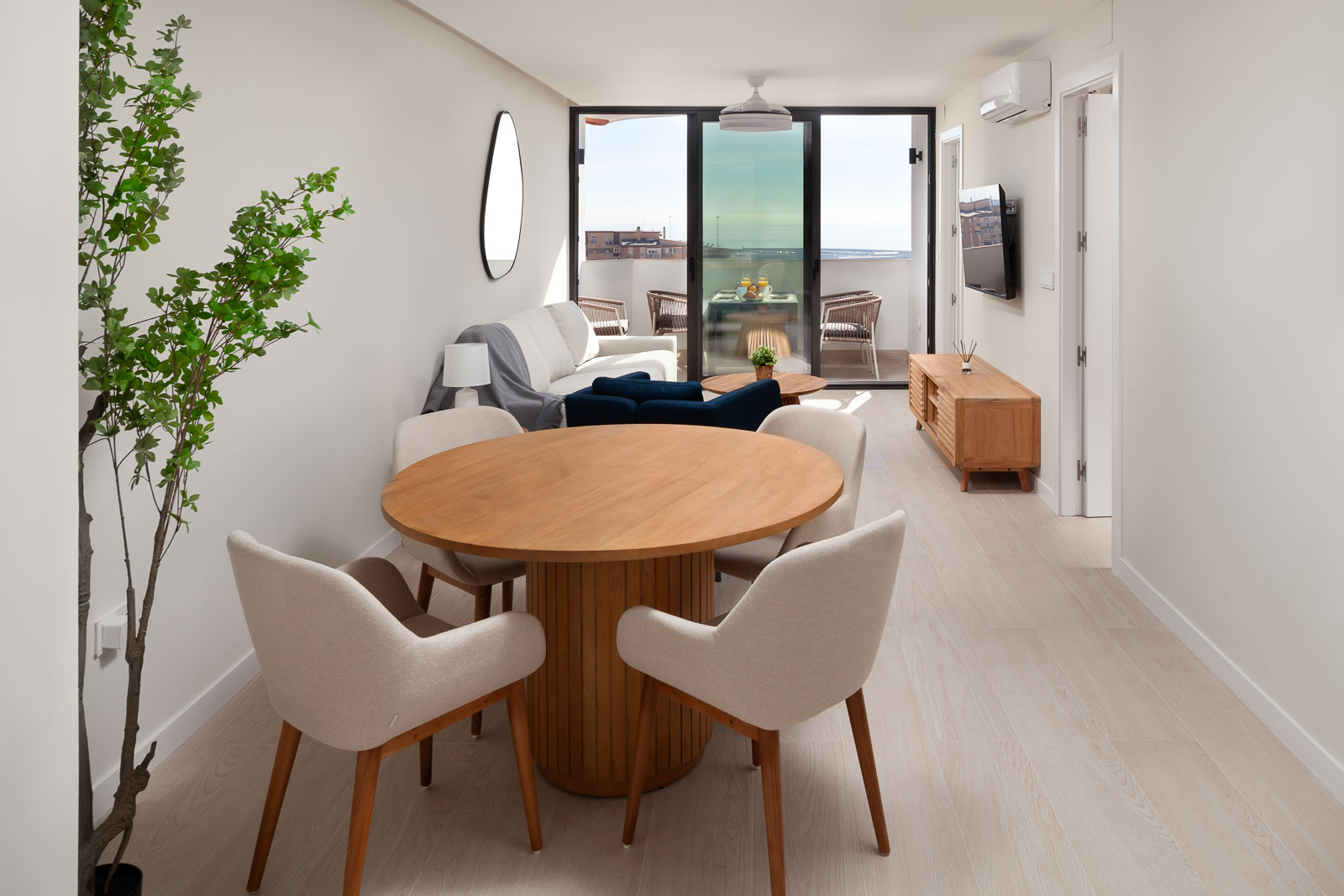 Terraza Vistas al Mar · Huelin, apartamento turístico en Huelin, Málaga